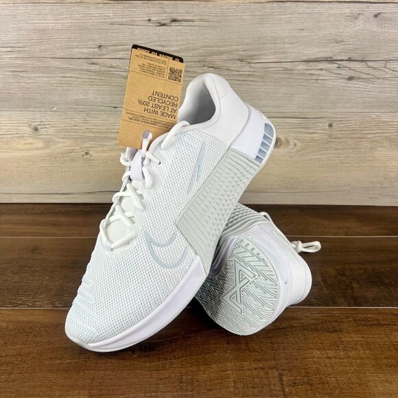 Nike Metcon 9 Mens Size 8 White Pure Platinum DZ2617 103 - Picture 1 of 10